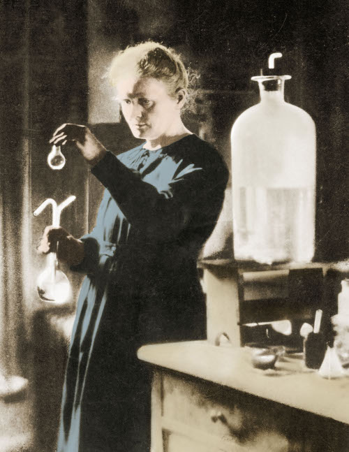 Nobelpreisträgerin Marie Curie (1867-1934)