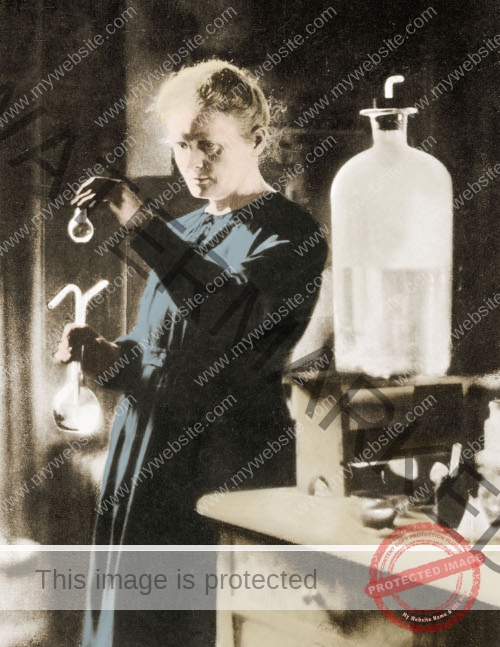 Nobelpreisträgerin Marie Curie (1867-1934)