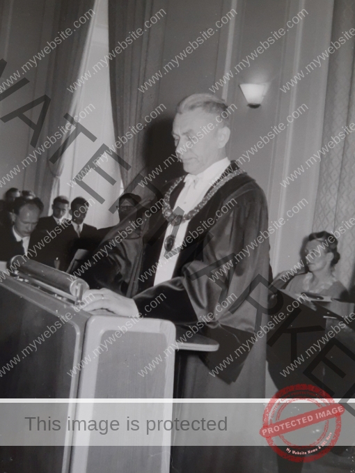 Inaugural Speech of Professor Maiwald as Rector Inaugural Speech of Professor Maiwald as Rector